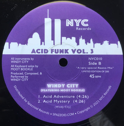 Acid Funk, Vol. 3 |  Generic Retro Vinyl Club