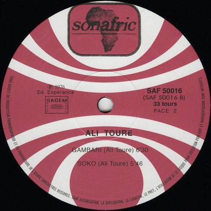 Ali Toure "Farka" (VINYL) |   Retro Vinyl Club