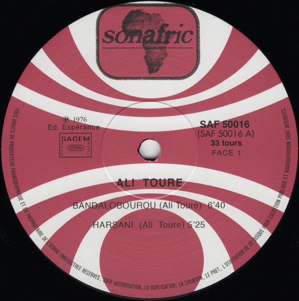 Ali Toure "Farka" (VINYL) |   Retro Vinyl Club
