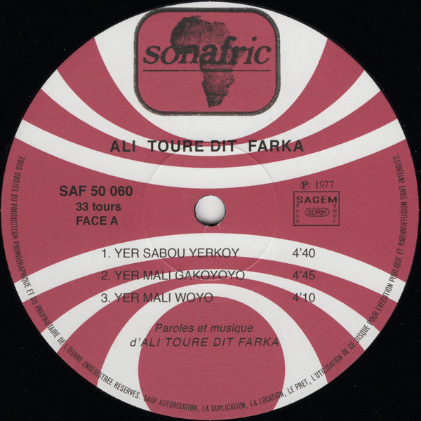 Ali Toure Farka (VINYL) |   Retro Vinyl Club