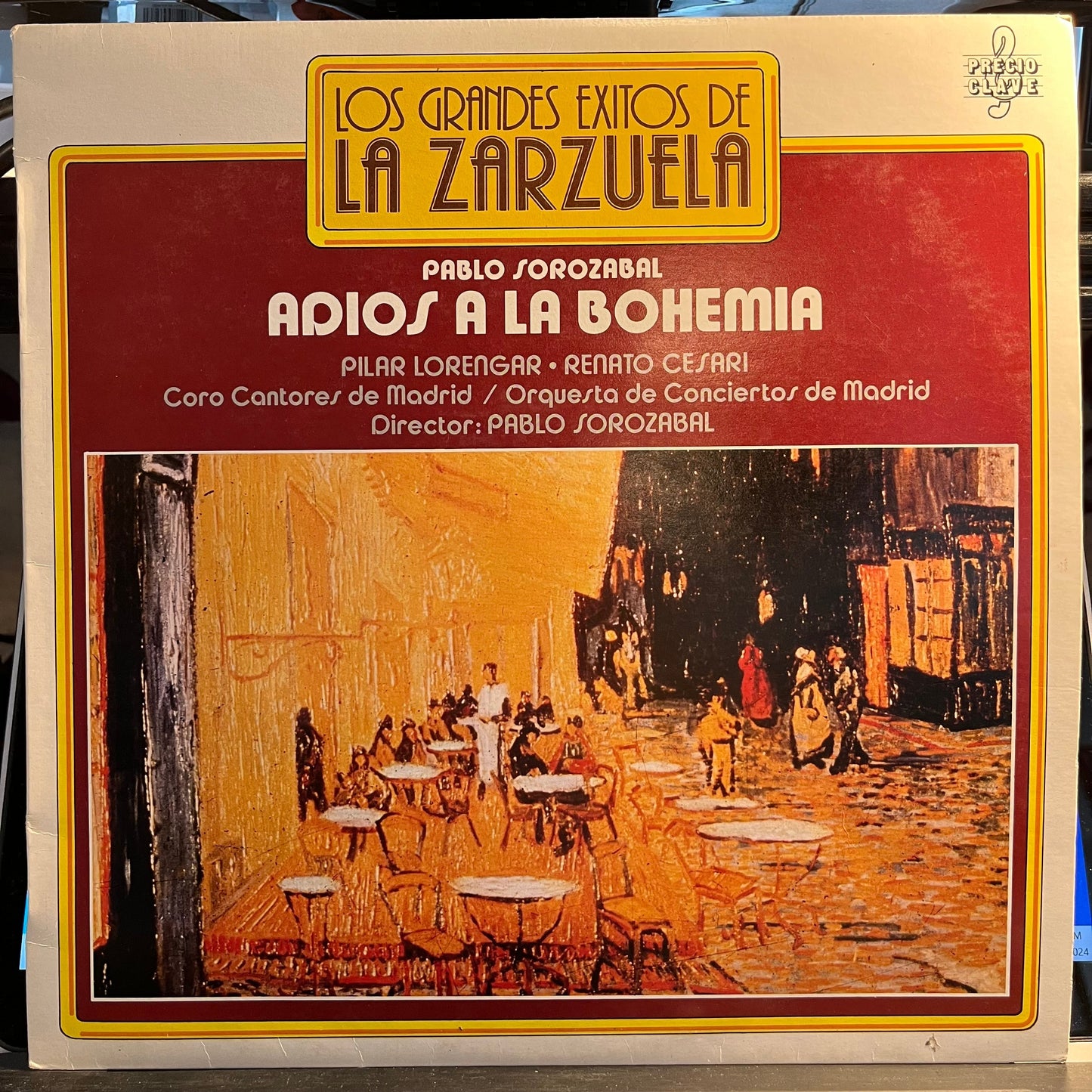 Adios A La Bohemia | Excellent (EX) Near Mint (NM) Retro Vinyl Club