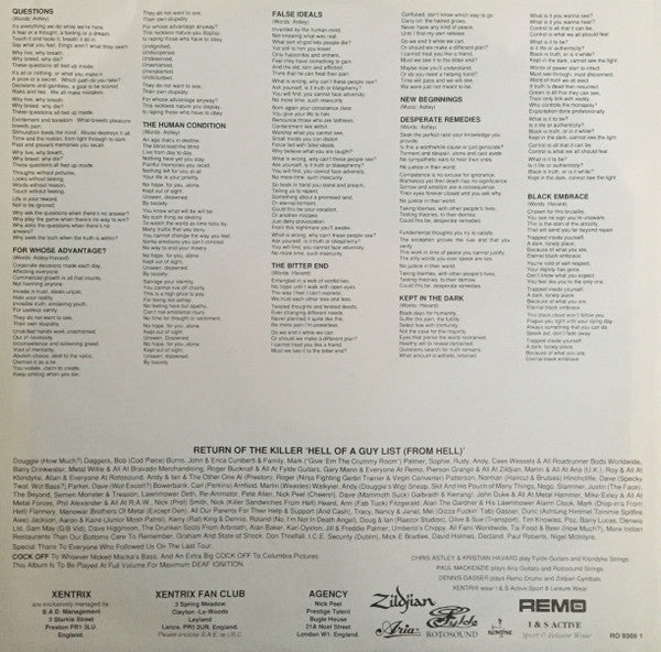 Xentrix For Whose Advantage?- VINYL LP