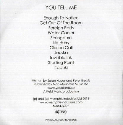 You Tell Me |   Retro Vinyl Club