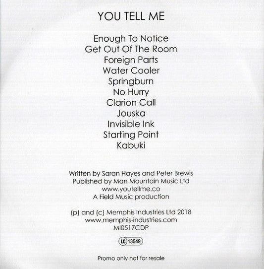 You Tell Me |   Retro Vinyl Club